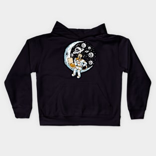 space pidza Kids Hoodie